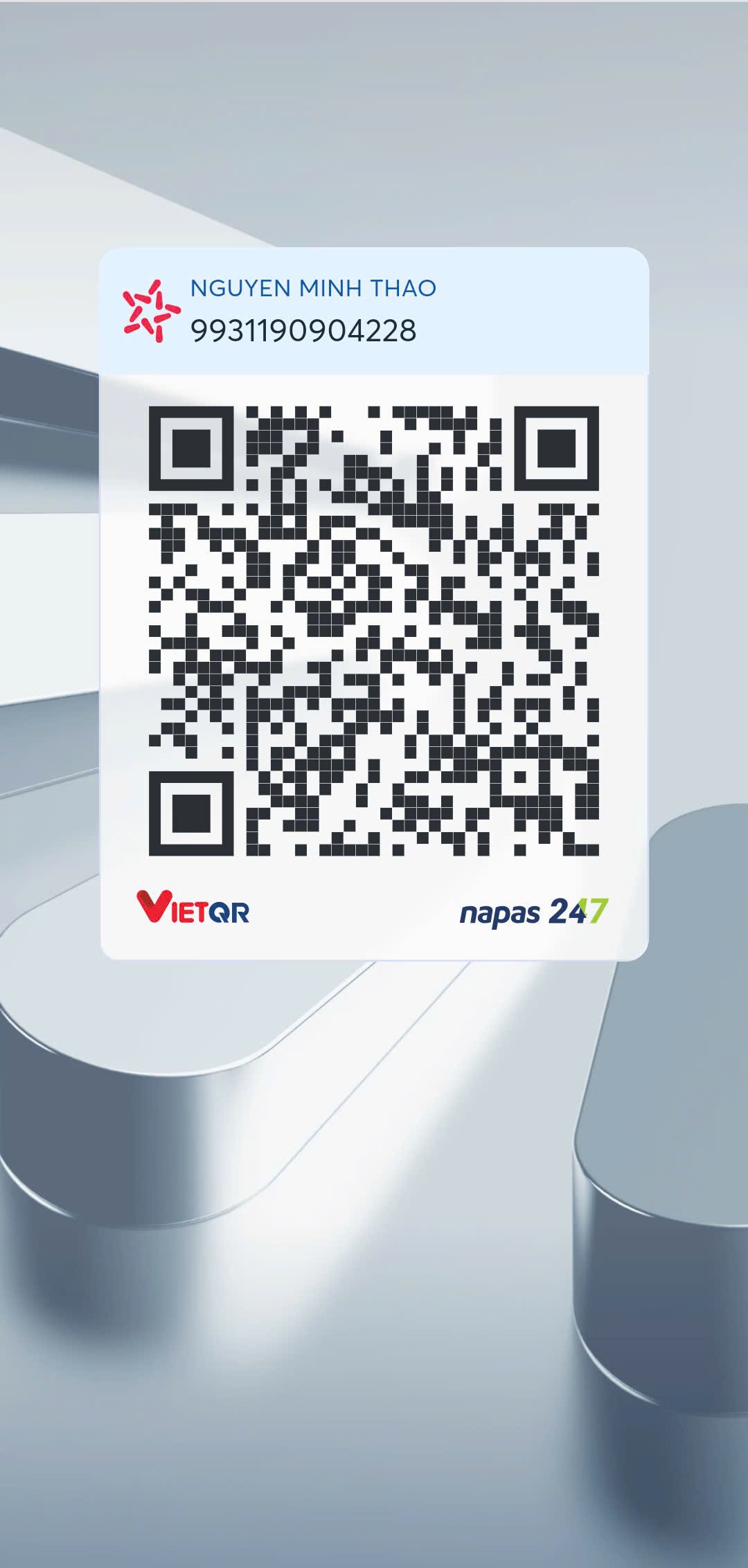 QR ủng hộ Team DVN