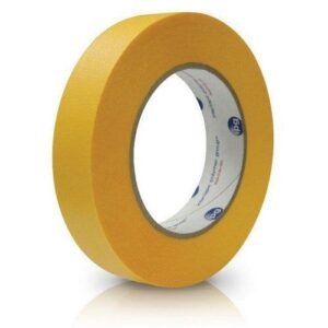 Băng keo giấy màu vàng DELFIN, KT: 5mm x 20m, lốc gồm 6 cuộn