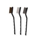 VERTEX Mini detailing brush | Bộ bàn chải mini Nhựa/Thép/Đồng thau