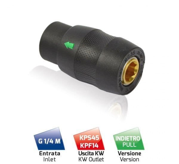 Đầu nối nhanh súng rửa xe MTM ATTACCO RAPIDO A SFERE KC35 VERS INDIETRO, kết nối nhanh KC35 1 Đầu nối nhanh súng rửa xe MTM ATTACCO RAPIDO A SFERE KC35 VERS INDIETRO, kết nối nhanh KC35