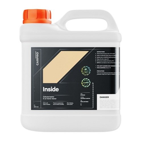 CARPRO INSIDE 4L │Dung dịch vệ sinh ghế da ô tô không làm khô bề mặt 1 CARPRO INSIDE 4L │Dung dịch vệ sinh ghế da ô tô không làm khô bề mặt