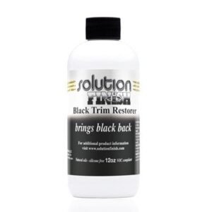 Solution Finish | Phục hồi nhựa nhám đen bạc màu nguyên bản