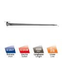 MTM RIGID SINGLE BOOM | Tay quay rửa xe 360 chống rối dây