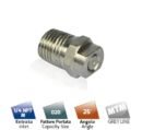MTM HydroJet Stainless Steel 20 HPN31 | Đầu béc phun cao áp 25°