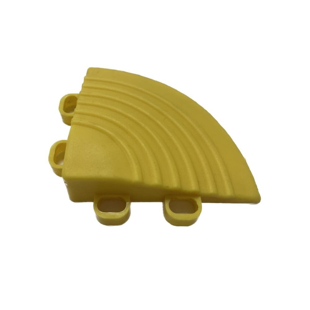 Góc tấm lót sàn nhựa PP VERTEX Garage Floor Corner, Màu: Vàng 1 Góc tấm lót sàn nhựa PP VERTEX Garage Floor Corner, Màu: Vàng
