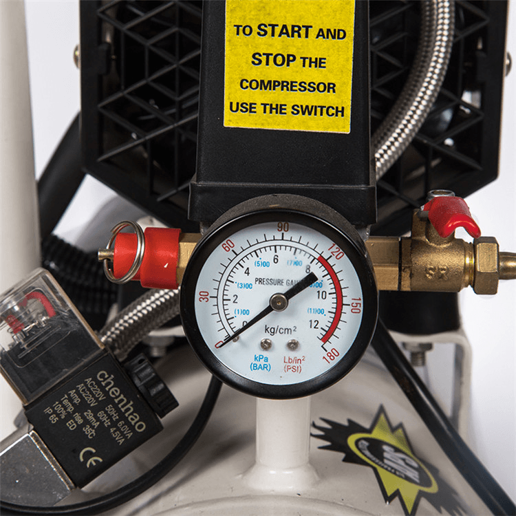 Máy nén khí không dầu không ồn MUGEN 2HP 8 Máy nén khí không dầu không ồn MUGEN 2HP - Ảnh 8
